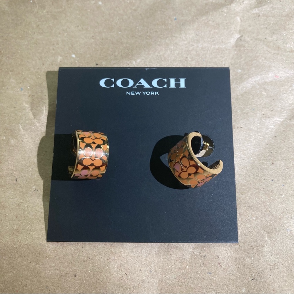 Coach earrings - Picture 2 of 6